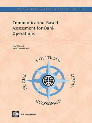cover image of Communication-based Assessment for Bank Operations